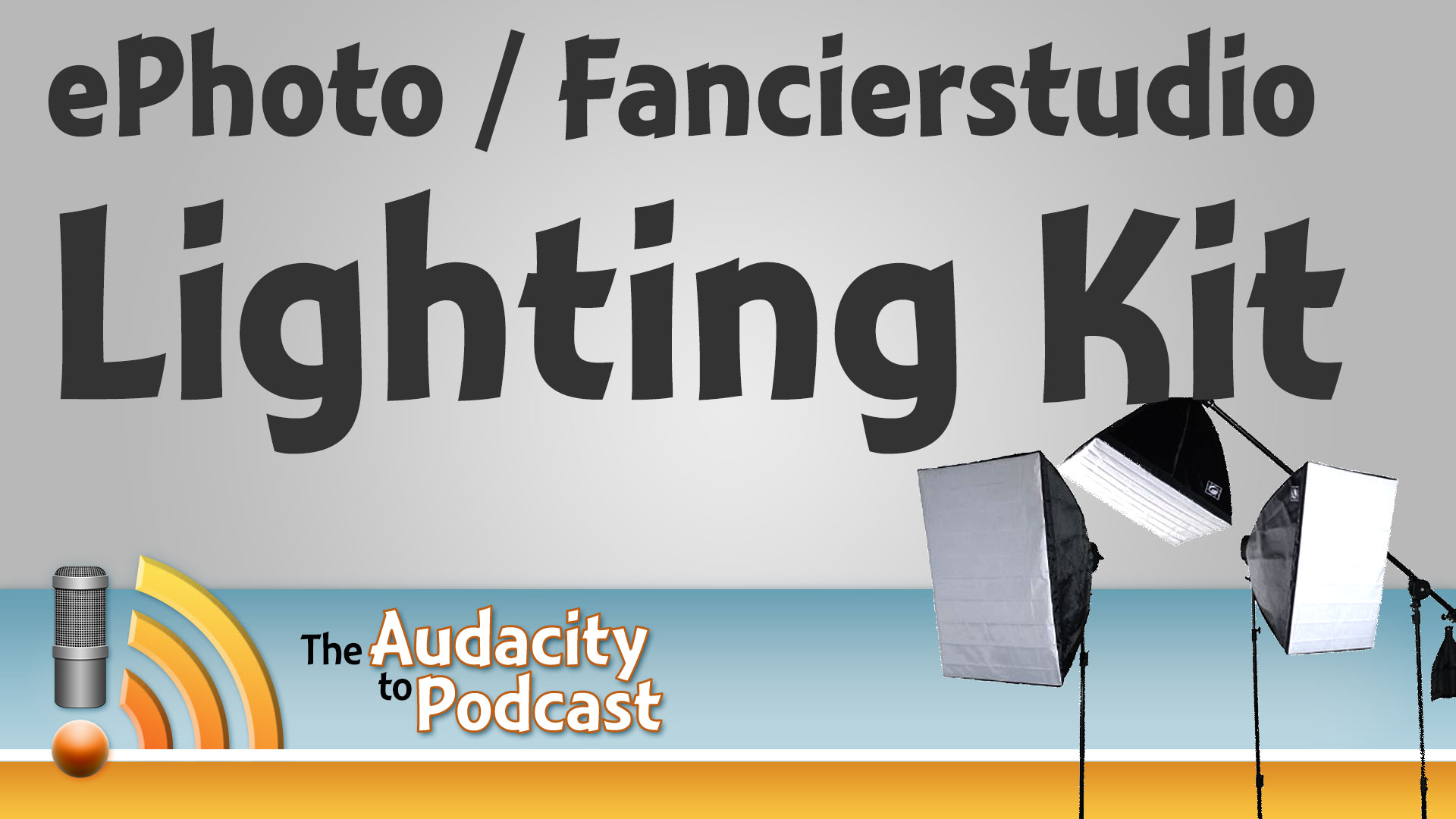 Lighting Kit For Video Podcasting Or You