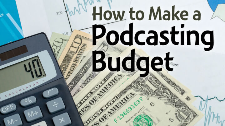 how to make a podcasting budget create a budget in excel